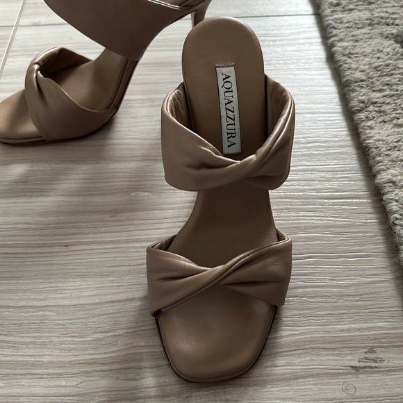 Aquazzura leather twist sandals - Picture 2 of 4
